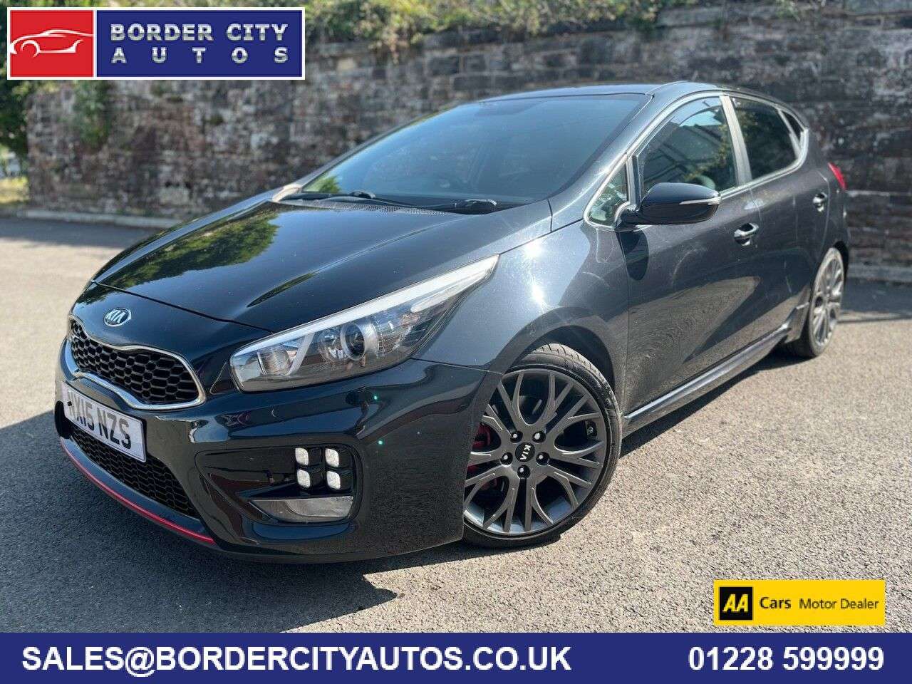 A 2015 KIA CEED 1.6 T-GDi GT Hatchback 5dr Petrol Manual Euro 5 (201 bhp) A 2015 KIA CEED 1.6 T-GDi GT Hatchback 5dr Petrol Manual Euro 5 (201 bhp)
