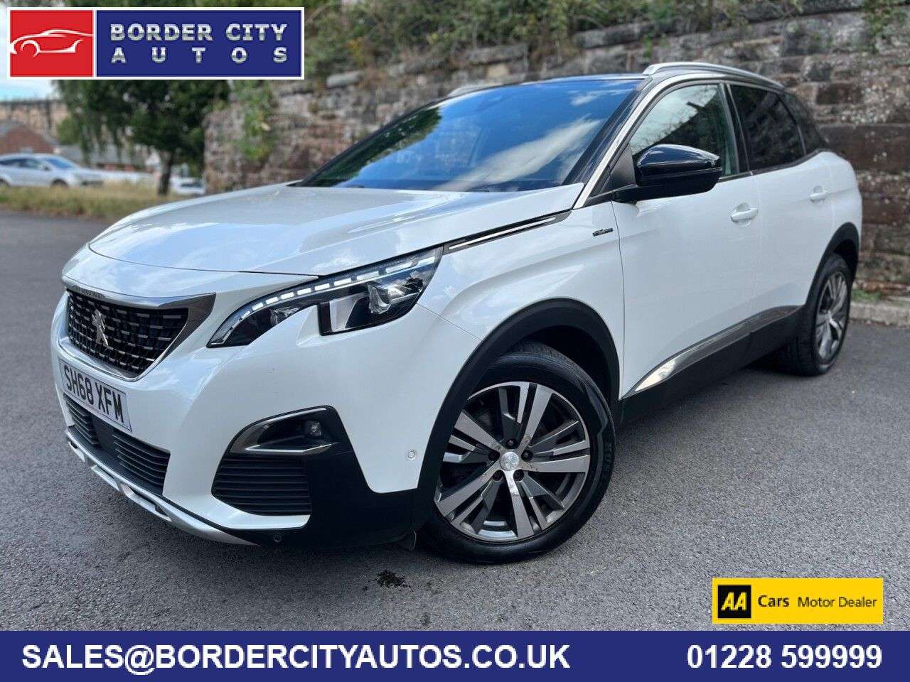 A 2019 PEUGEOT 3008 1.5 BlueHDi GT Line SUV 5dr Diesel Manual Euro 6 (s/s) (130 ps) A 2019 PEUGEOT 3008 1.5 BlueHDi GT Line SUV 5dr Diesel Manual Euro 6 (s/s) (130 ps)