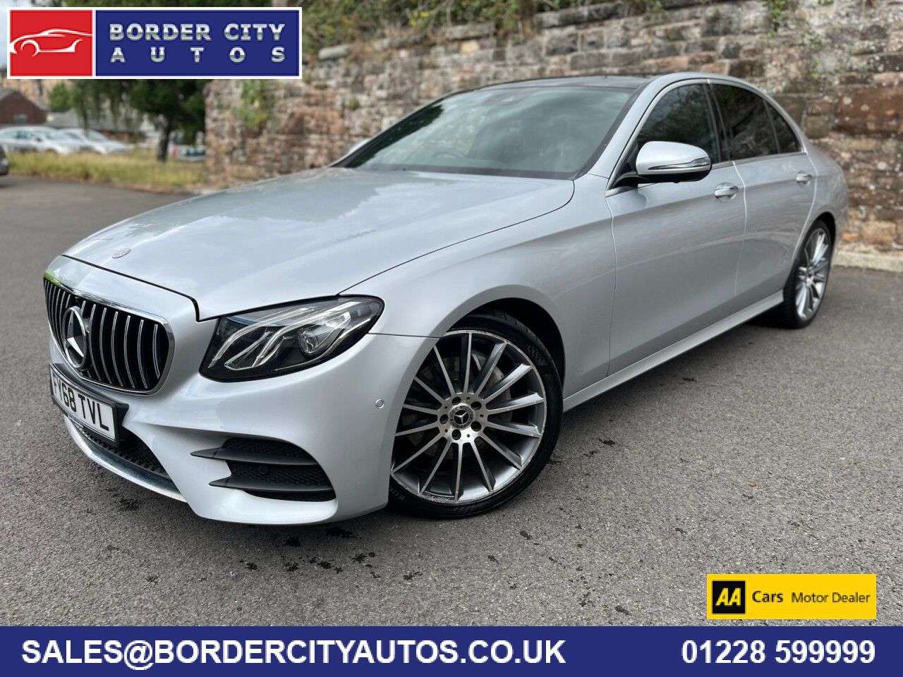 A 2018 MERCEDES-BENZ E CLASS 2.0 E220d AMG Line (Premium) Saloon 4dr Diesel G-Tronic+ Euro 6 (s/s) (194 A 2018 MERCEDES-BENZ E CLASS 2.0 E220d AMG Line (Premium) Saloon 4dr Diesel G-Tronic+ Euro 6 (s/s) (194