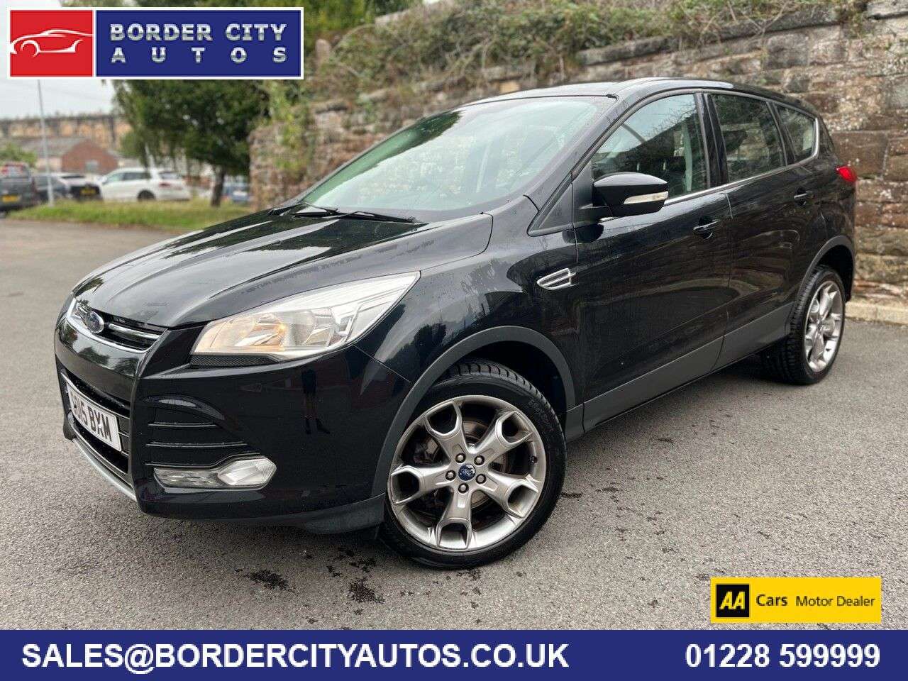 A 2015 FORD KUGA 2.0 TDCi Titanium SUV 5dr Diesel Manual AWD Euro 6 (s/s) (180 ps) A 2015 FORD KUGA 2.0 TDCi Titanium SUV 5dr Diesel Manual AWD Euro 6 (s/s) (180 ps)