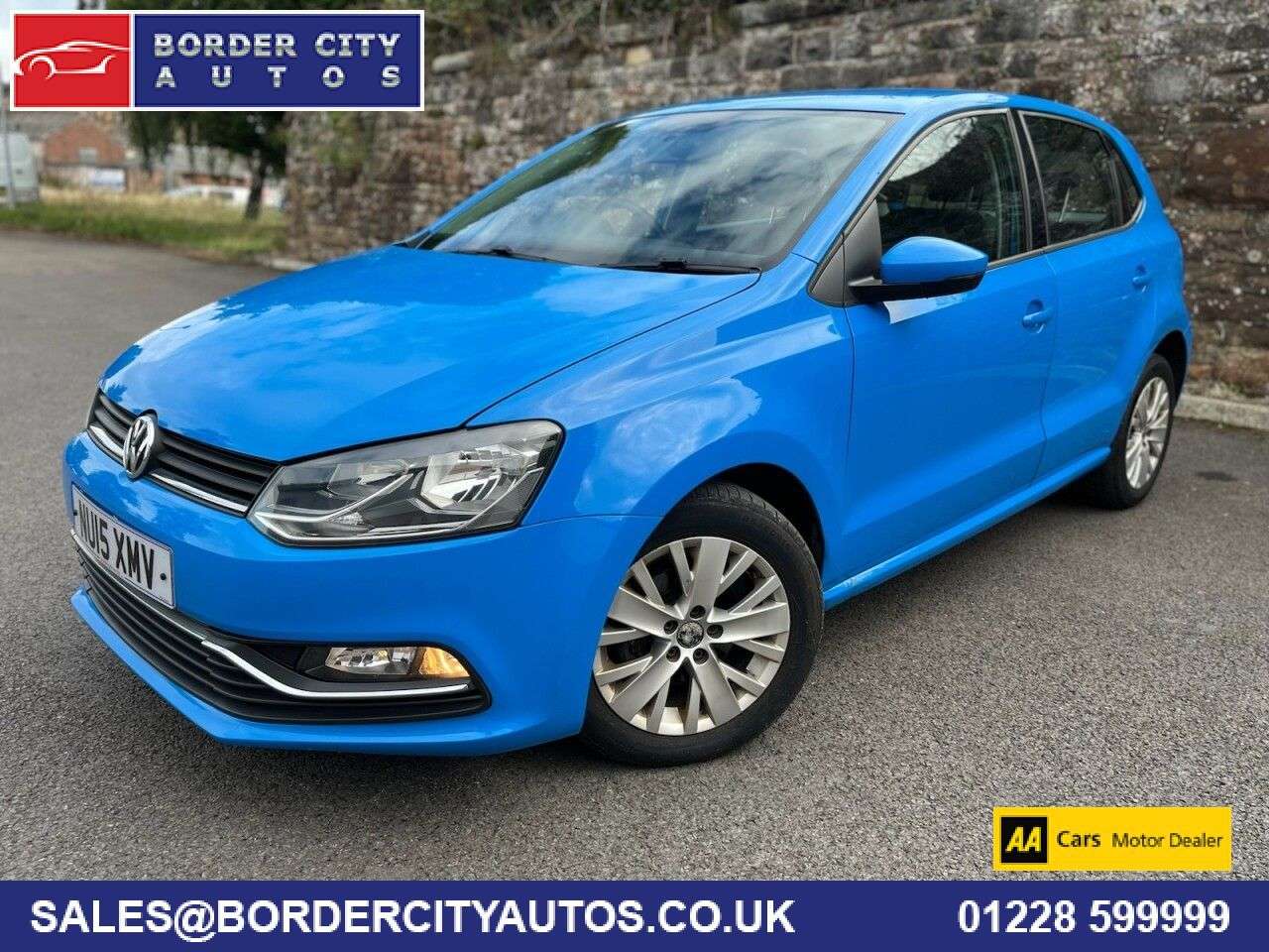 A 2015 VOLKSWAGEN POLO 1.0 BlueMotion Tech SE Hatchback 5dr Petrol Manual Euro 6 (s/s) (60 ps) A 2015 VOLKSWAGEN POLO 1.0 BlueMotion Tech SE Hatchback 5dr Petrol Manual Euro 6 (s/s) (60 ps)