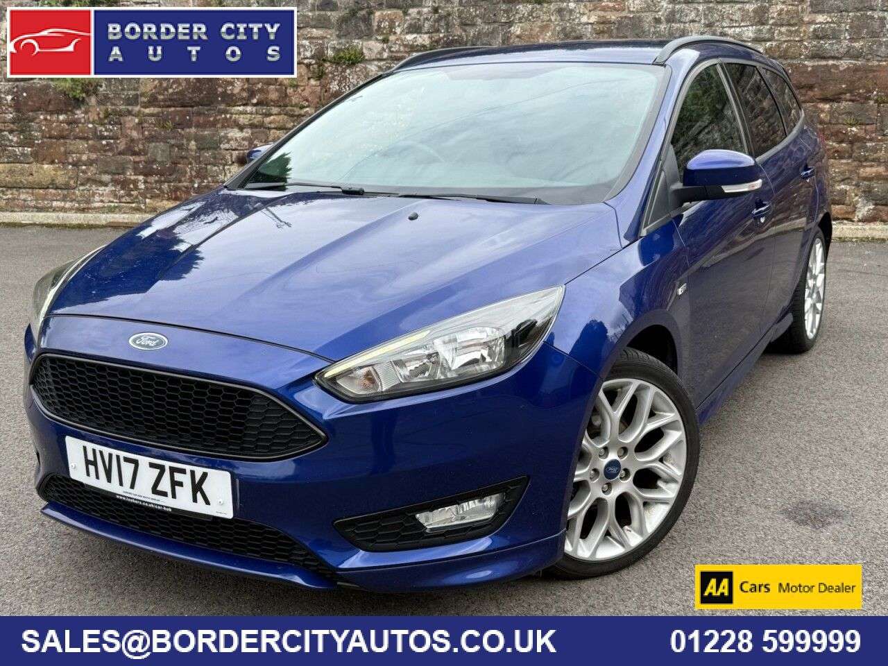 A 2017 FORD FOCUS 1.5 TDCi EcoBoost ST-Line Estate 5dr Diesel Manual Euro 6 (s/s) (120 ps) A 2017 FORD FOCUS 1.5 TDCi EcoBoost ST-Line Estate 5dr Diesel Manual Euro 6 (s/s) (120 ps)