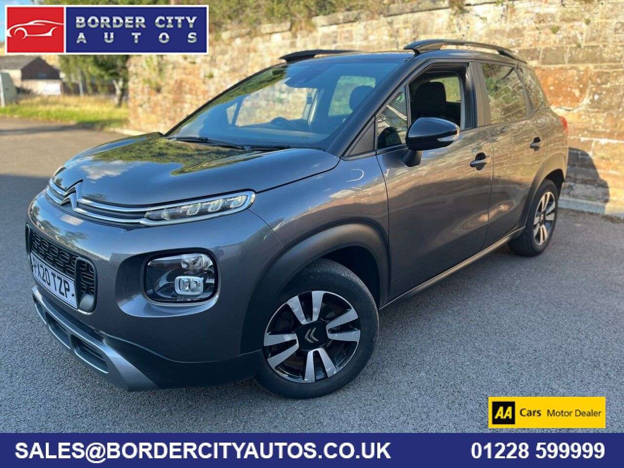 A 2020 CITROEN C3 AIRCROSS 1.2 PureTech Feel SUV 5dr Petrol Manual 6 Spd Euro 6 (s/s) (110 ps) A 2020 CITROEN C3 AIRCROSS 1.2 PureTech Feel SUV 5dr Petrol Manual 6 Spd Euro 6 (s/s) (110 ps)