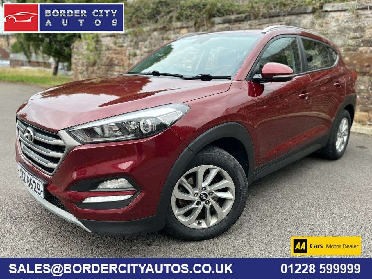A 2016 HYUNDAI TUCSON 1.7 CRDi Blue Drive SE Nav SUV 5dr Diesel DCT Euro 6 (s/s) (141 ps) A 2016 HYUNDAI TUCSON 1.7 CRDi Blue Drive SE Nav SUV 5dr Diesel DCT Euro 6 (s/s) (141 ps)