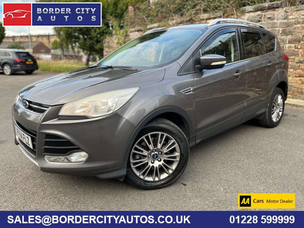 A 2014 FORD KUGA 2.0 TDCi Titanium SUV 5dr Diesel Manual 2WD Euro 5 (140 ps) A 2014 FORD KUGA 2.0 TDCi Titanium SUV 5dr Diesel Manual 2WD Euro 5 (140 ps)