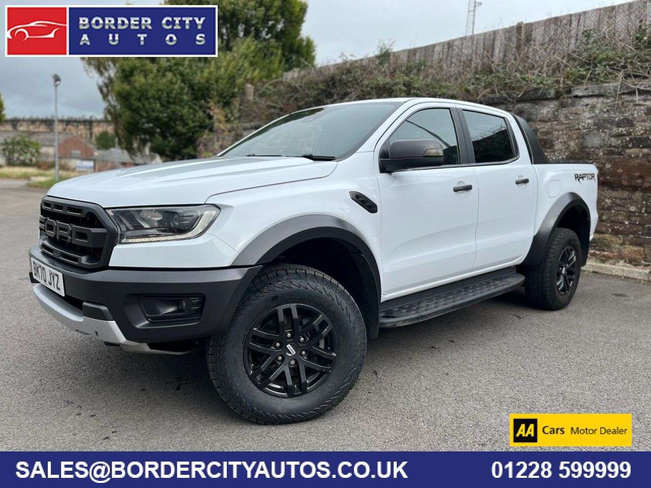 A 2020 FORD RANGER 2.0 EcoBlue Raptor Pickup Double Cab 4dr Diesel Auto 4WD Euro 6 (s/s) (213 A 2020 FORD RANGER 2.0 EcoBlue Raptor Pickup Double Cab 4dr Diesel Auto 4WD Euro 6 (s/s) (213