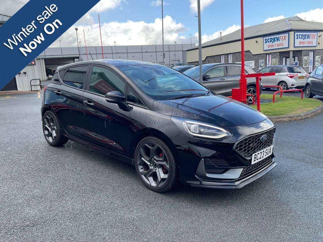 A 2023 FORD FIESTA 1.5T EcoBoost ST-3 Hatchback 5dr Petrol Manual Euro 6 (s/s) (200 ps) Nav Ca A 2023 FORD FIESTA 1.5T EcoBoost ST-3 Hatchback 5dr Petrol Manual Euro 6 (s/s) (200 ps) Nav Ca