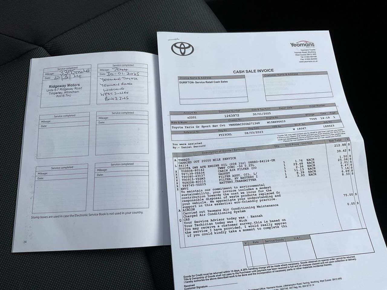 2023 TOYOTA YARIS 2023 TOYOTA YARIS