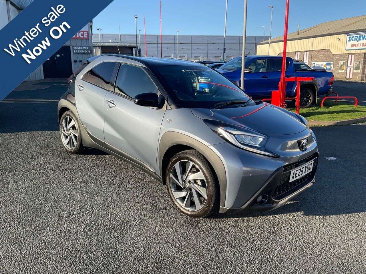 A 2025 TOYOTA AYGO X 1.0 VVT-i Exclusive Hatchback 5dr Petrol Manual Euro 6 (s/s) (72 ps) Air Co A 2025 TOYOTA AYGO X 1.0 VVT-i Exclusive Hatchback 5dr Petrol Manual Euro 6 (s/s) (72 ps) Air Co