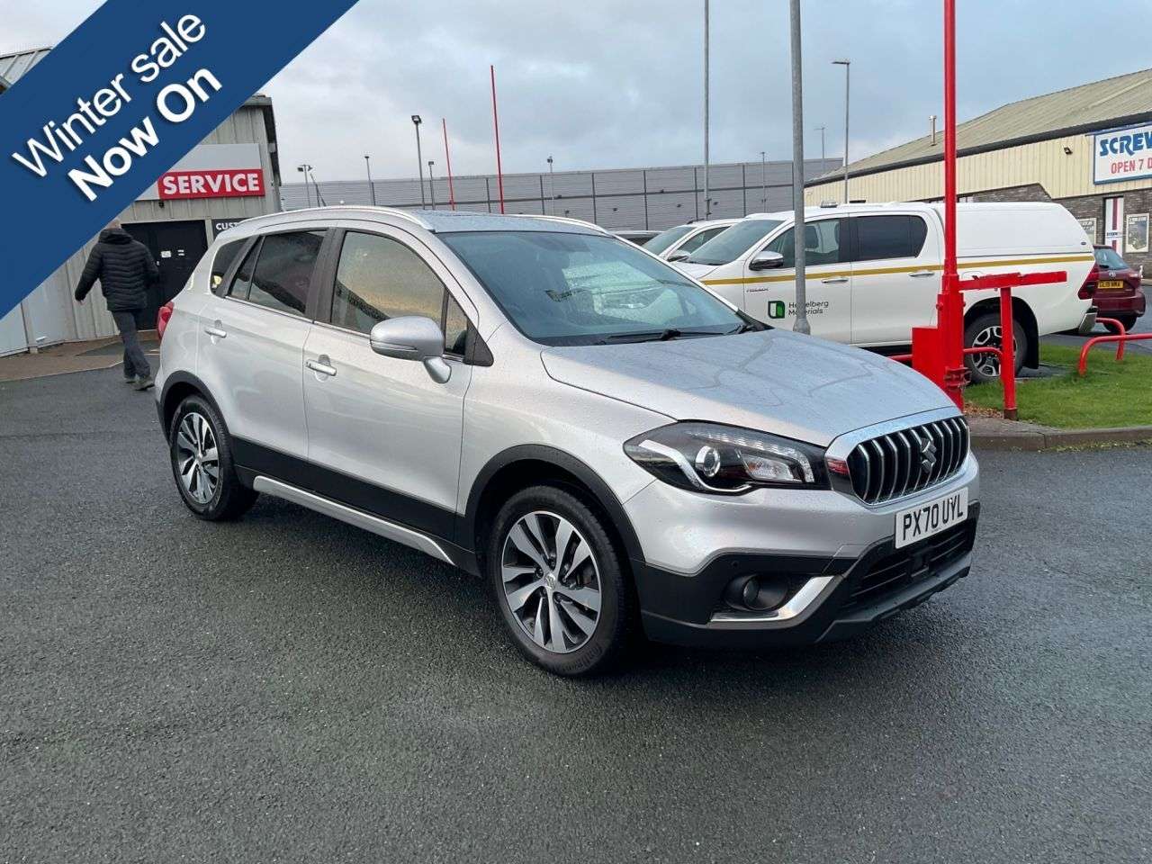 A 2020 SUZUKI SX4 S-CROSS 1.4 Boosterjet MHEV SZ5 SUV 5dr Petrol Hybrid Manual Euro 6 (s/s) (129 ps) A 2020 SUZUKI SX4 S-CROSS 1.4 Boosterjet MHEV SZ5 SUV 5dr Petrol Hybrid Manual Euro 6 (s/s) (129 ps)