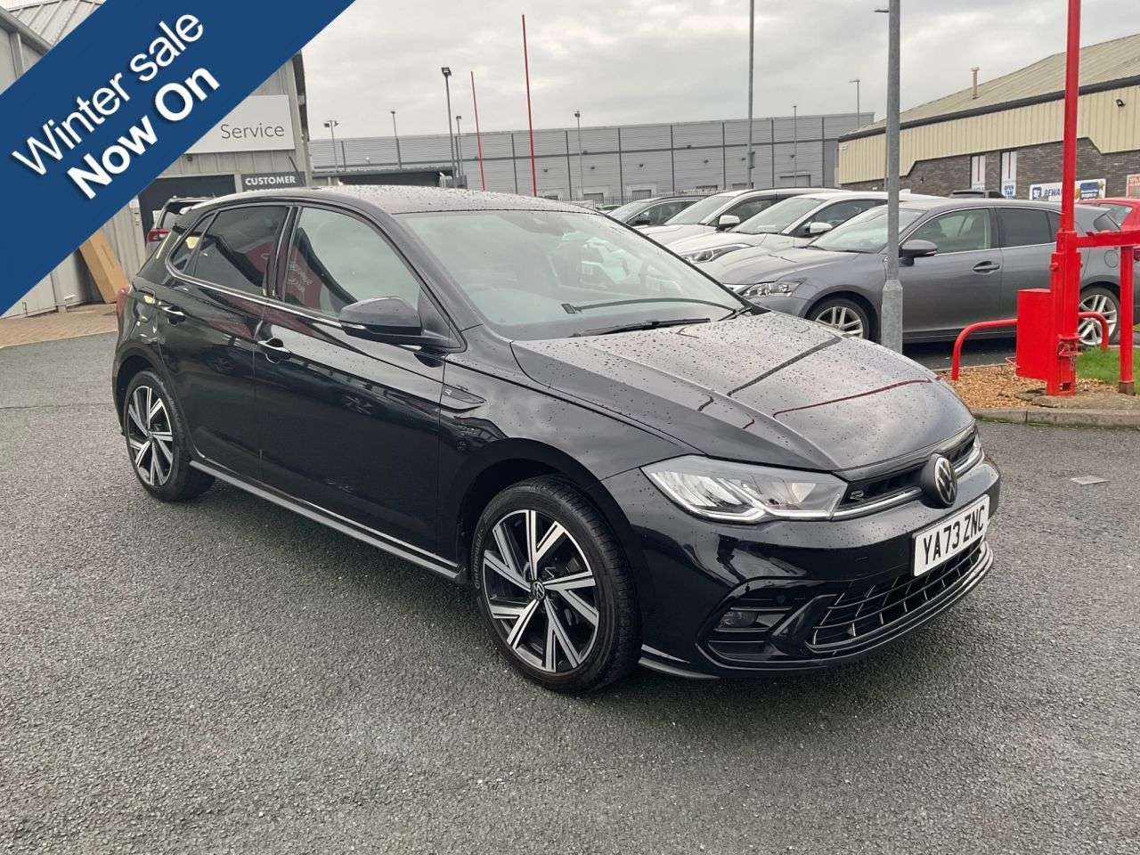 A 2024 VOLKSWAGEN POLO 1.0 TSI R-Line Hatchback 5dr Petrol DSG Euro 6 (s/s) (95 ps) A 2024 VOLKSWAGEN POLO 1.0 TSI R-Line Hatchback 5dr Petrol DSG Euro 6 (s/s) (95 ps)