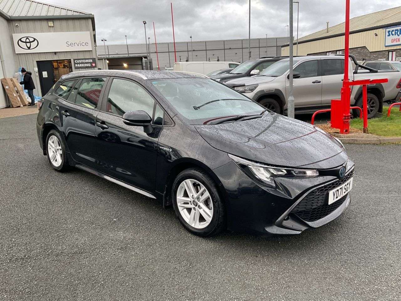 A 2021 TOYOTA COROLLA 1.8 VVT-h GPF Icon Tech Touring Sports 5dr Petrol Hybrid CVT Euro 6 (s/s) ( A 2021 TOYOTA COROLLA 1.8 VVT-h GPF Icon Tech Touring Sports 5dr Petrol Hybrid CVT Euro 6 (s/s) (