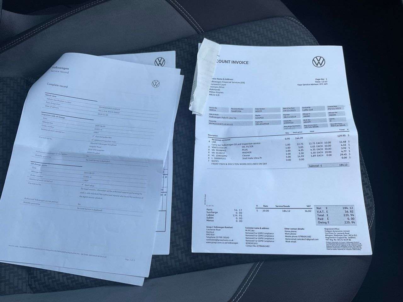 2019 VOLKSWAGEN POLO 2019 VOLKSWAGEN POLO