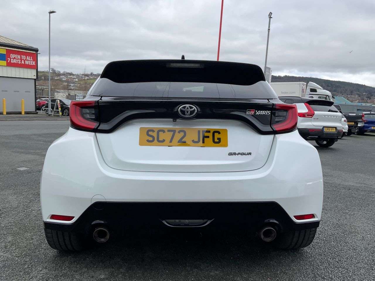 A 2022 TOYOTA YARIS 1.6T GR Circuit Hatchback 3dr Petrol Manual AWD Euro 6 (261 ps) A 2022 TOYOTA YARIS 1.6T GR Circuit Hatchback 3dr Petrol Manual AWD Euro 6 (261 ps)
