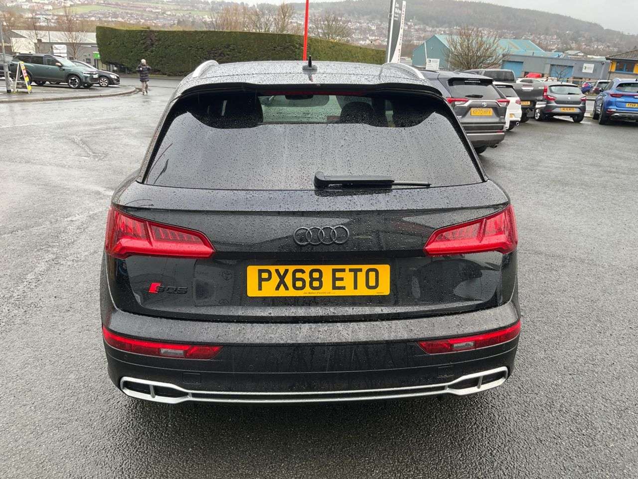 A 2018 AUDI SQ5 3.0 TFSI V6 SUV 5dr Petrol Tiptronic quattro Euro 6 (s/s) (354 ps) A 2018 AUDI SQ5 3.0 TFSI V6 SUV 5dr Petrol Tiptronic quattro Euro 6 (s/s) (354 ps)