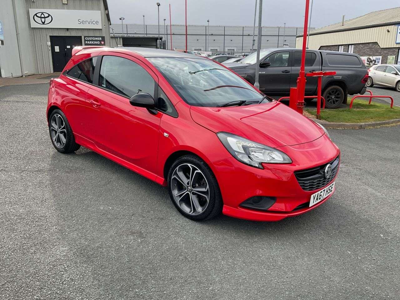 A 2017 VAUXHALL CORSA 1.4i Turbo Red Edition Hatchback 3dr Petrol Manual Euro 6 (s/s) (150 ps) Pa A 2017 VAUXHALL CORSA 1.4i Turbo Red Edition Hatchback 3dr Petrol Manual Euro 6 (s/s) (150 ps) Pa