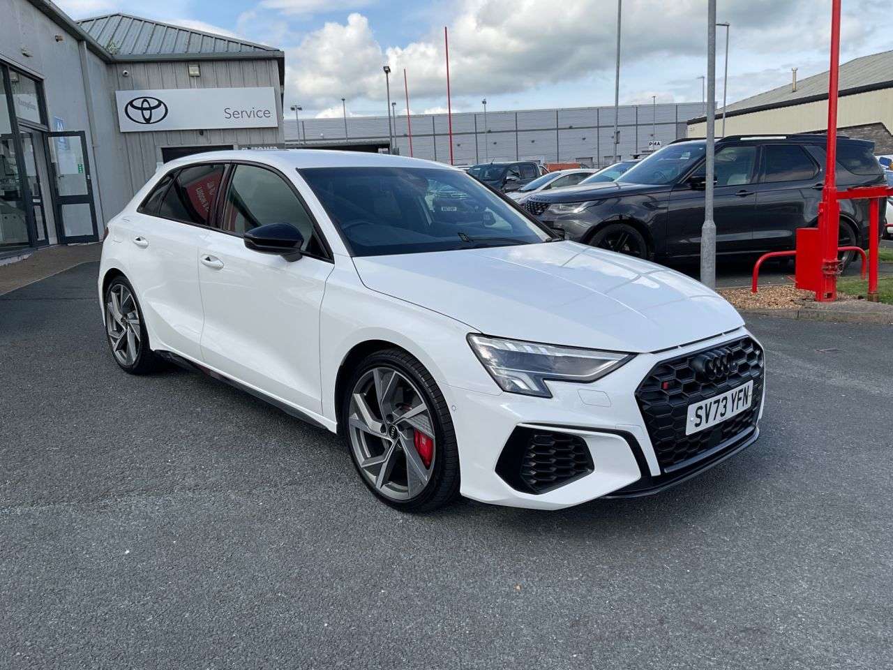 A 2023 AUDI S3 2.0 TFSI Black Edition Sportback 5dr Petrol S Tronic quattro Euro 6 (s/s) ( A 2023 AUDI S3 2.0 TFSI Black Edition Sportback 5dr Petrol S Tronic quattro Euro 6 (s/s) (