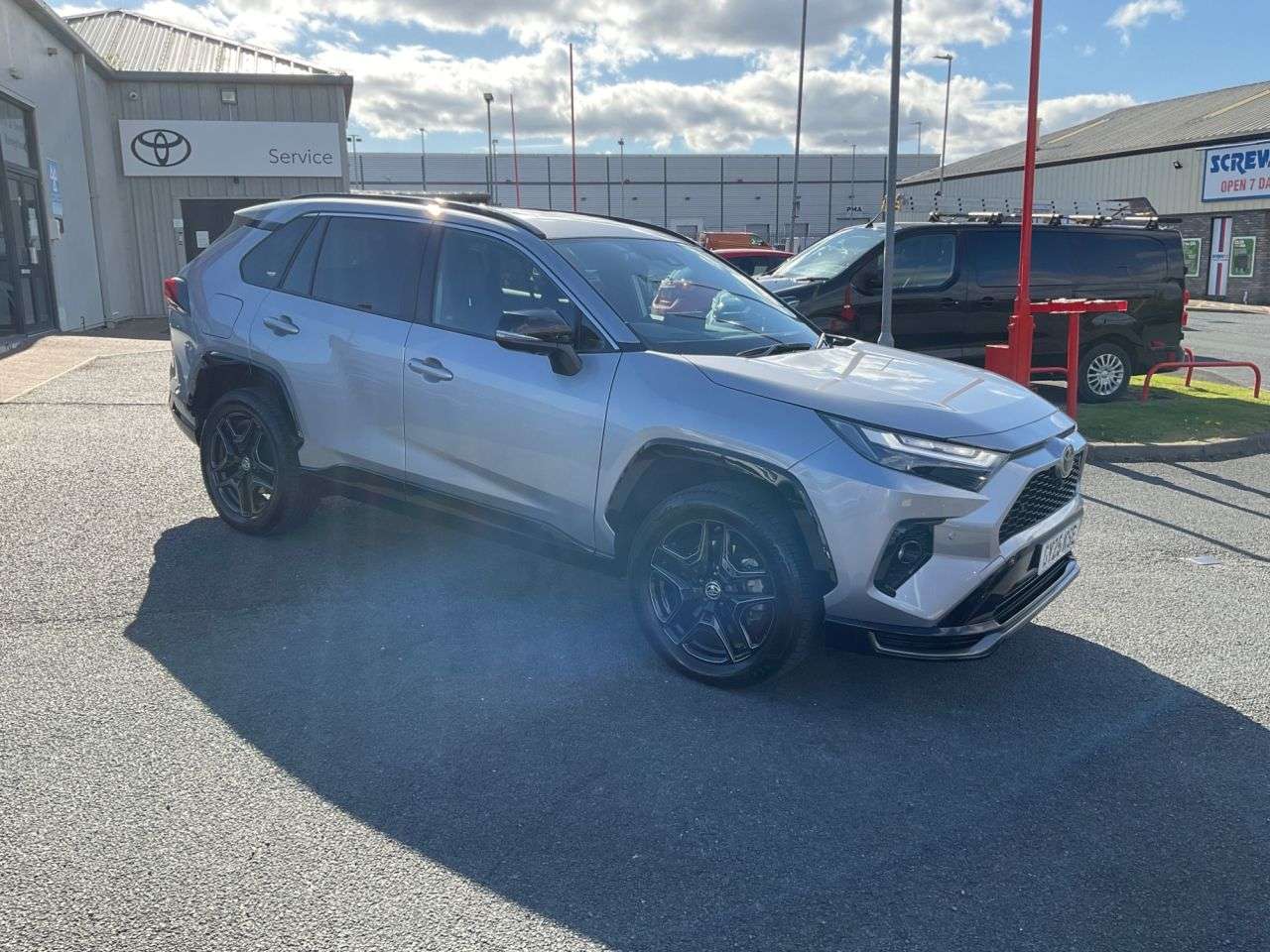 A 2025 TOYOTA RAV4 2.5 VVT 18.1kWh GR SPORT SUV 5dr Petrol Plug-in Hybrid CVT 4WD Euro 6 (s/s) A 2025 TOYOTA RAV4 2.5 VVT 18.1kWh GR SPORT SUV 5dr Petrol Plug-in Hybrid CVT 4WD Euro 6 (s/s)