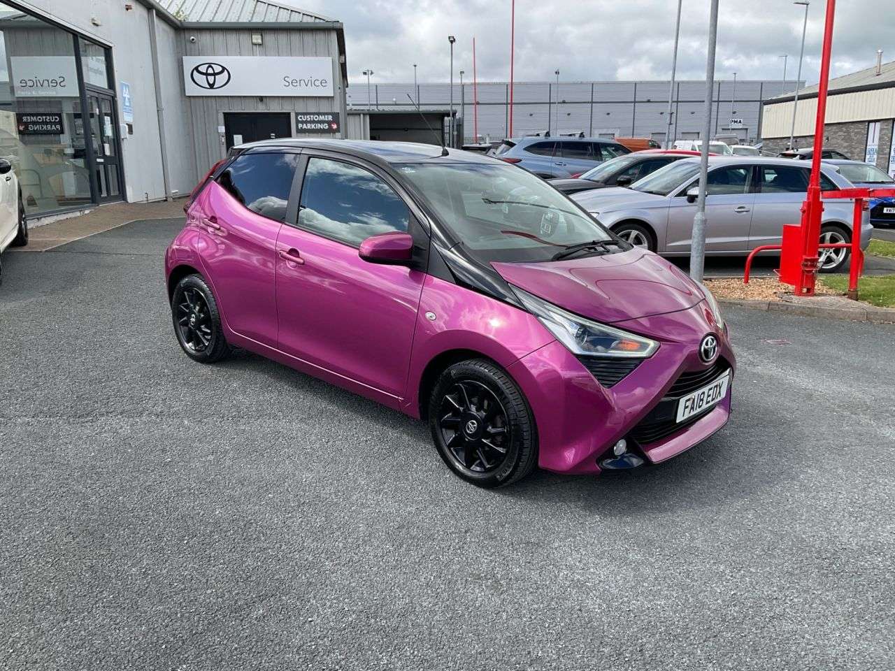 A 2018 TOYOTA AYGO 1.0 VVT-i x-cite Hatchback 5dr Petrol Manual Euro 6 (71 ps) A 2018 TOYOTA AYGO 1.0 VVT-i x-cite Hatchback 5dr Petrol Manual Euro 6 (71 ps)