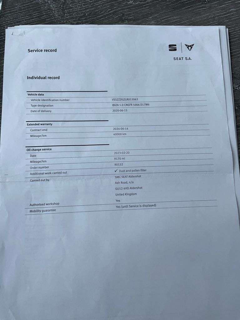 2020 SEAT IBIZA 2020 SEAT IBIZA