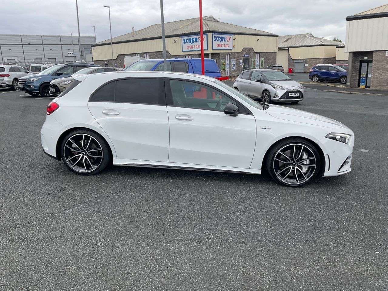 A 2021 MERCEDES-BENZ A-CLASS 2.0 A35 AMG Edition (Premium) Hatchback 5dr Petrol 7G-DCT 4MATIC Euro 6 (s/ A 2021 MERCEDES-BENZ A-CLASS 2.0 A35 AMG Edition (Premium) Hatchback 5dr Petrol 7G-DCT 4MATIC Euro 6 (s/