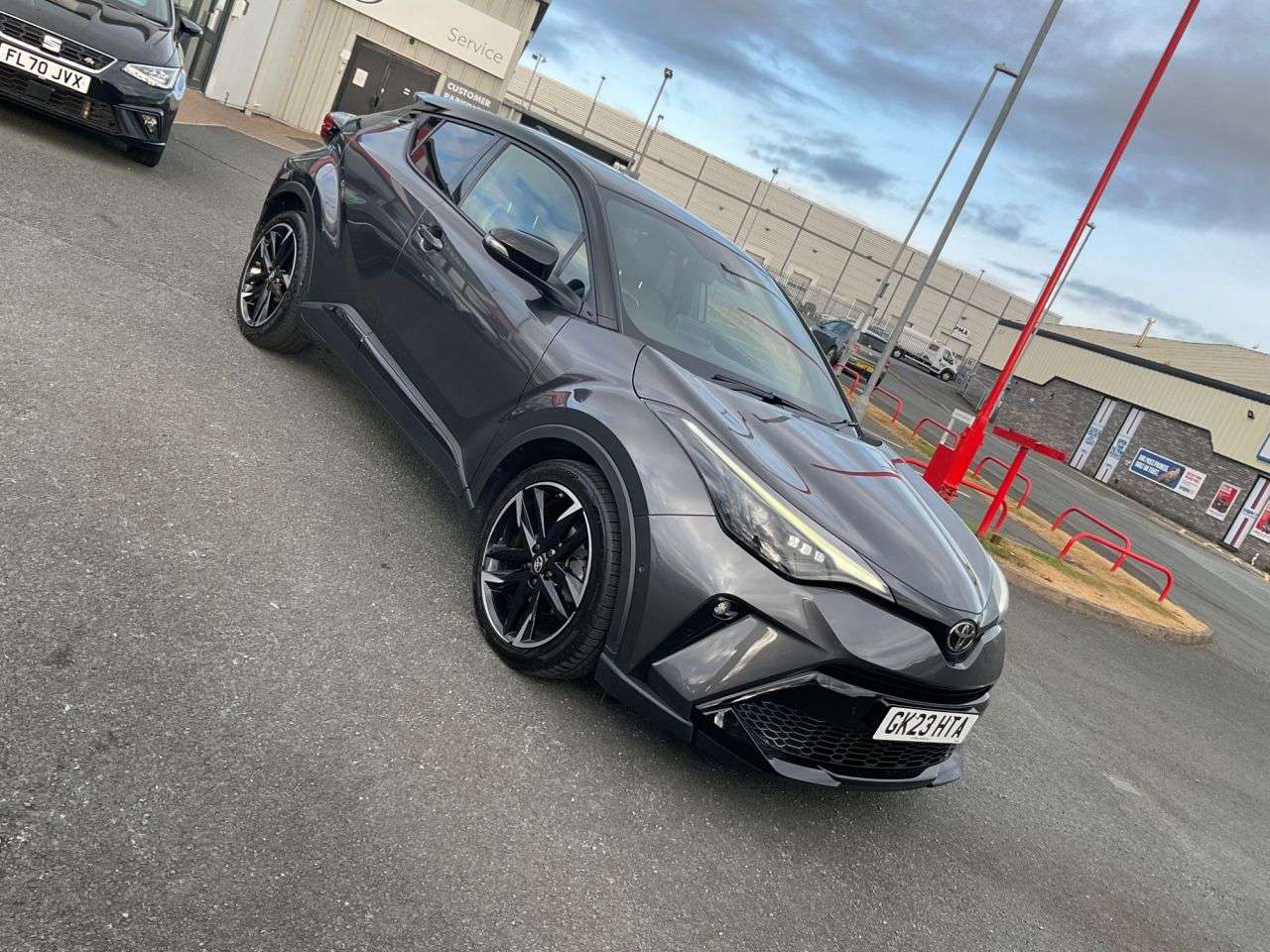 A 2023 TOYOTA C-HR 1.8 VVT-h GR SPORT SUV 5dr Petrol Hybrid CVT Euro 6 (s/s) (122 ps) Nav Came A 2023 TOYOTA C-HR 1.8 VVT-h GR SPORT SUV 5dr Petrol Hybrid CVT Euro 6 (s/s) (122 ps) Nav Came