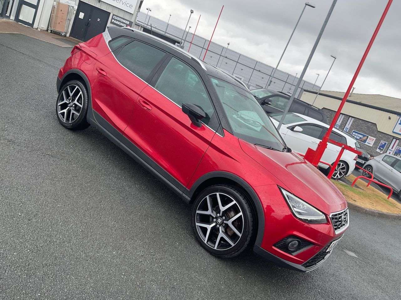 A 2018 SEAT ARONA 1.0 TSI GPF FR Sport SUV 5dr Petrol Manual Euro 6 (s/s) (115 ps) A 2018 SEAT ARONA 1.0 TSI GPF FR Sport SUV 5dr Petrol Manual Euro 6 (s/s) (115 ps)