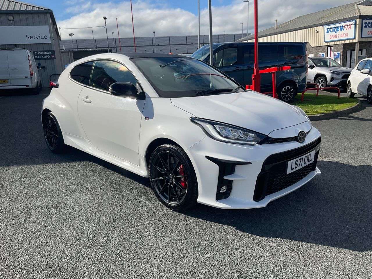 A 2021 TOYOTA YARIS 1.6T GR Circuit Hatchback 3dr Petrol Manual AWD Euro 6 (261 ps) A 2021 TOYOTA YARIS 1.6T GR Circuit Hatchback 3dr Petrol Manual AWD Euro 6 (261 ps)