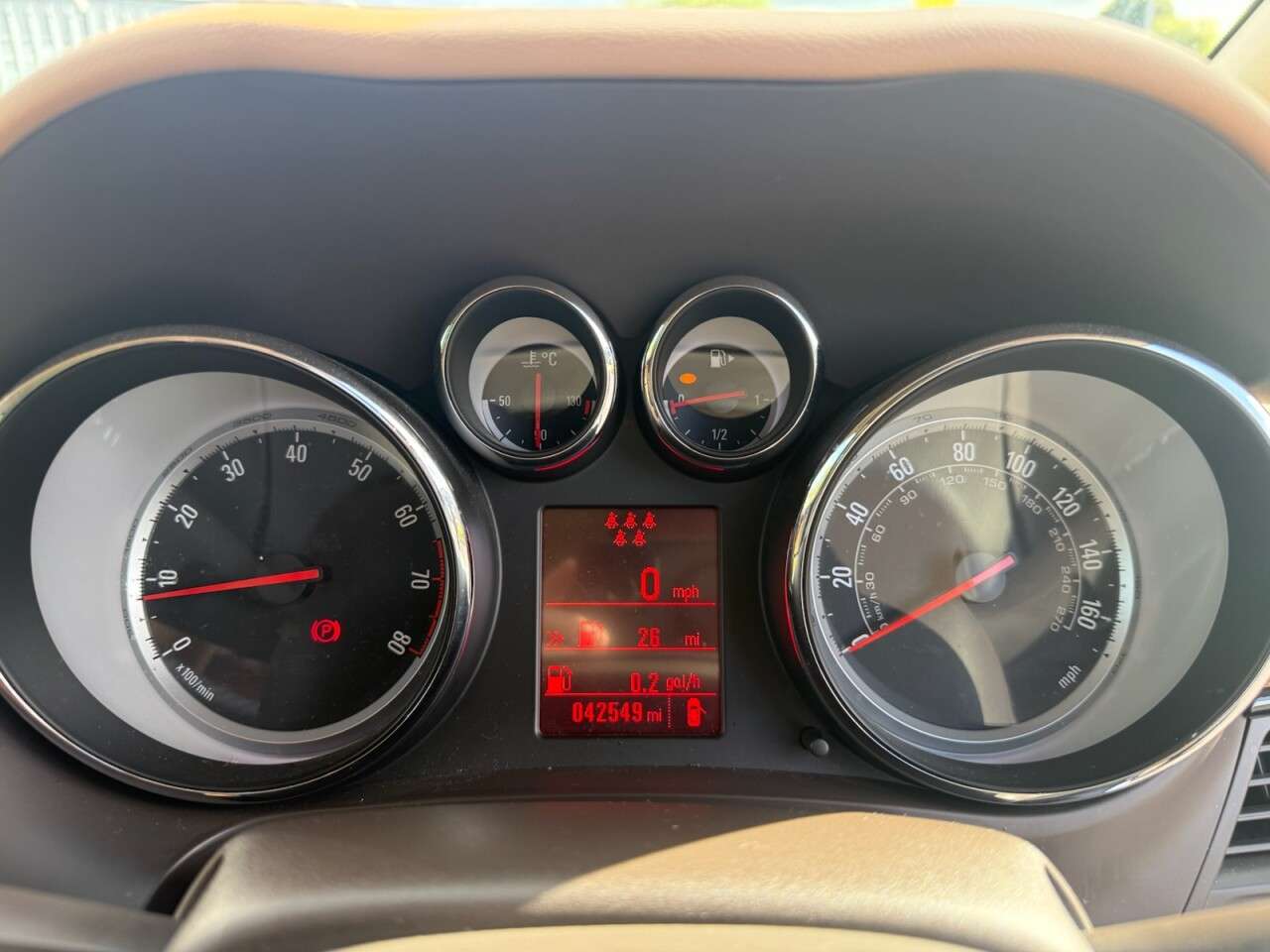 2015 VAUXHALL ZAFIRA TOURER 2015 VAUXHALL ZAFIRA TOURER