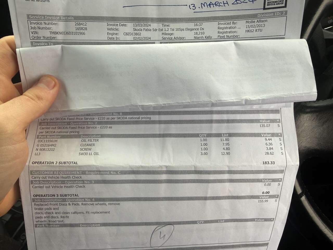 2013 SKODA FABIA 2013 SKODA FABIA