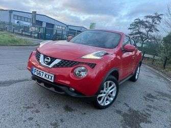 A 2017 NISSAN JUKE 1.2 DIG-T N-Connecta SUV 5dr Petrol Manual Euro 6 (s/s) (115 ps) Economical A 2017 NISSAN JUKE 1.2 DIG-T N-Connecta SUV 5dr Petrol Manual Euro 6 (s/s) (115 ps) Economical