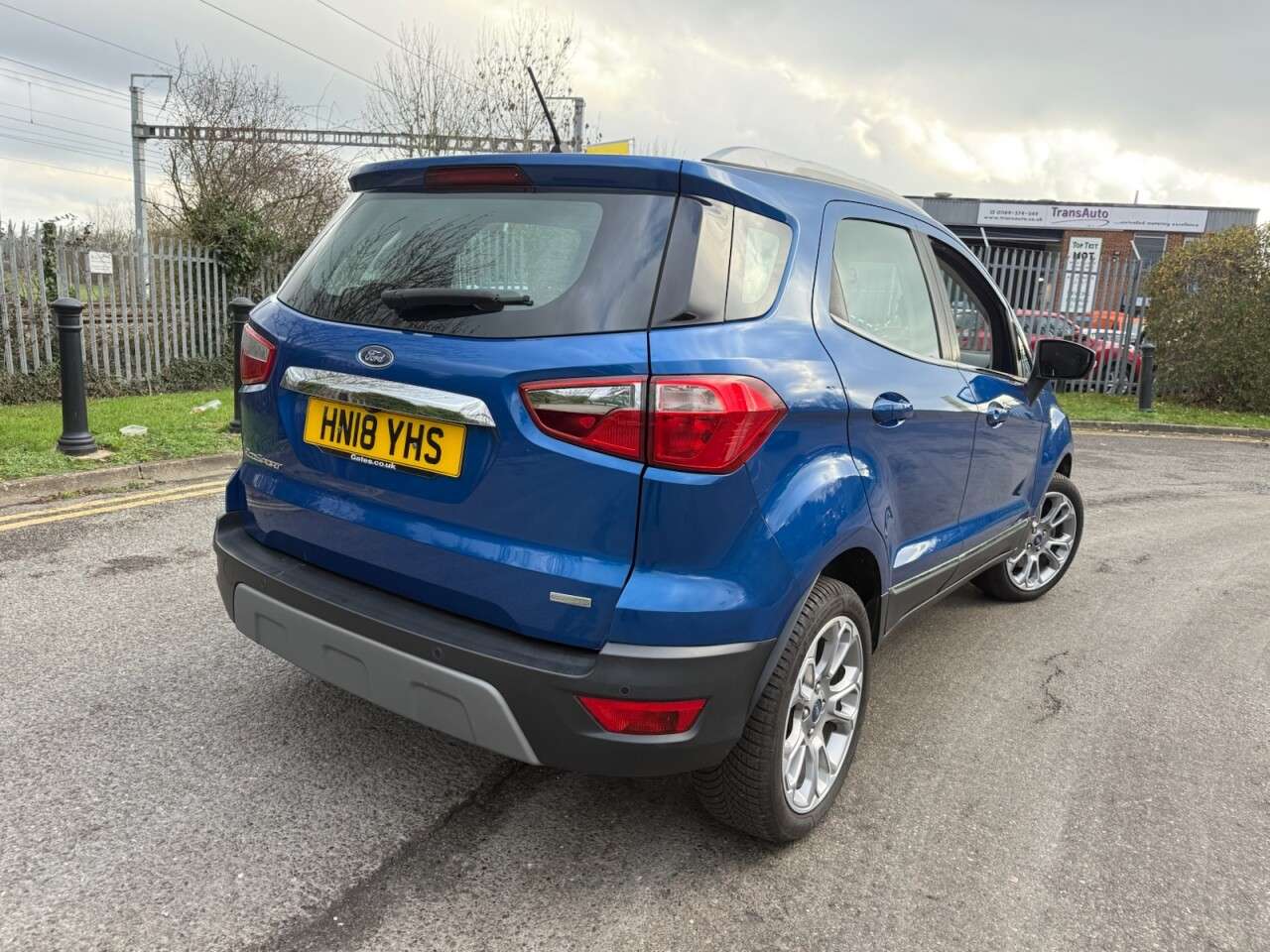 A 2018 FORD ECOSPORT 1.0T EcoBoost Titanium SUV 5dr Petrol Auto Euro 6 (s/s) (125 ps) Economical A 2018 FORD ECOSPORT 1.0T EcoBoost Titanium SUV 5dr Petrol Auto Euro 6 (s/s) (125 ps) Economical