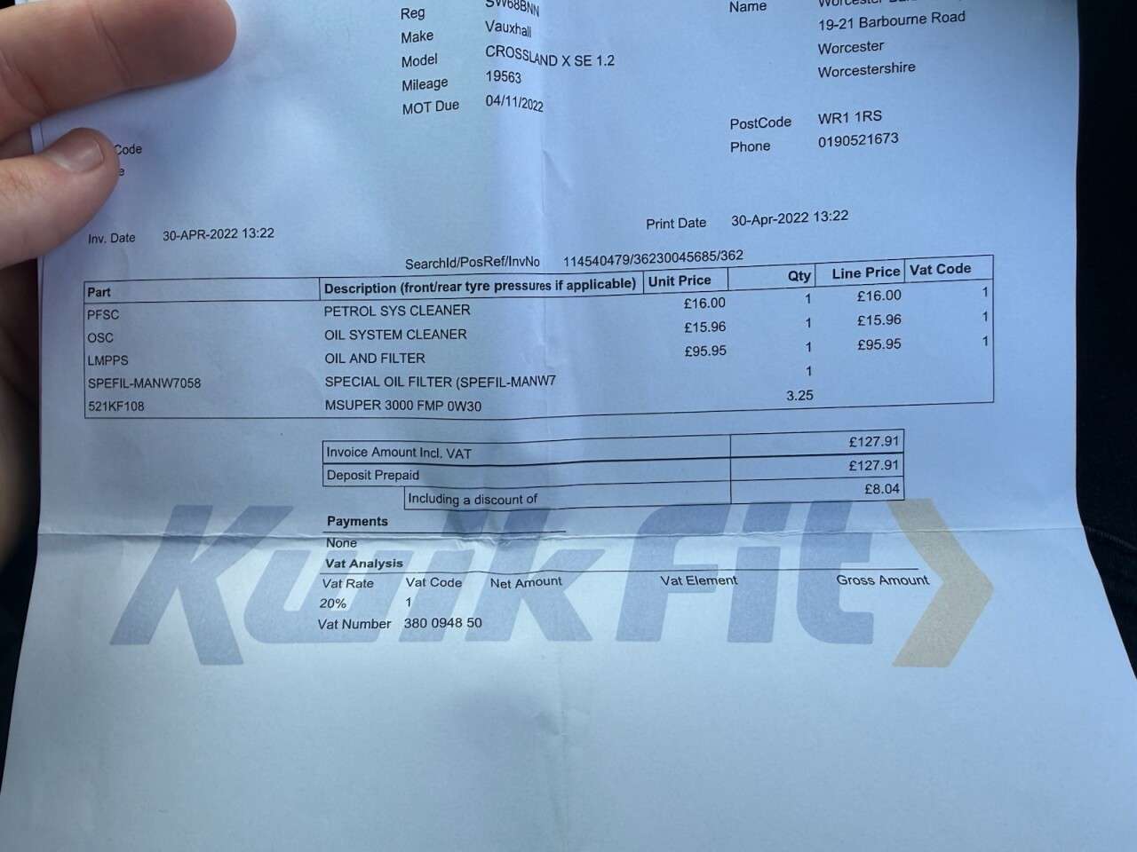 2018 VAUXHALL CROSSLAND X 2018 VAUXHALL CROSSLAND X