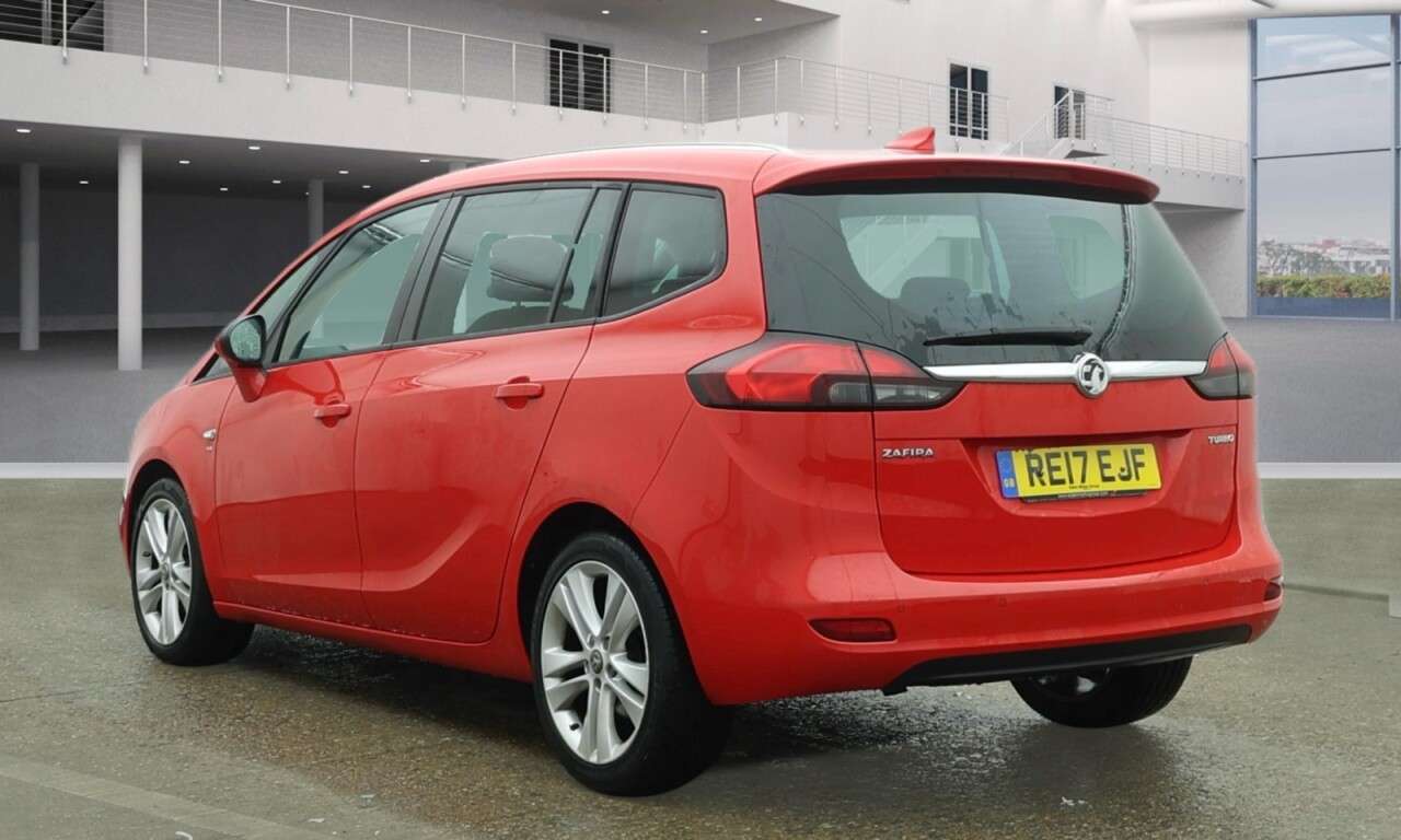 A 2017 VAUXHALL ZAFIRA TOURER 1.4i Turbo SRi Nav MPV 5dr Petrol Auto Euro 6 (140 ps) 7 Seats A 2017 VAUXHALL ZAFIRA TOURER 1.4i Turbo SRi Nav MPV 5dr Petrol Auto Euro 6 (140 ps) 7 Seats