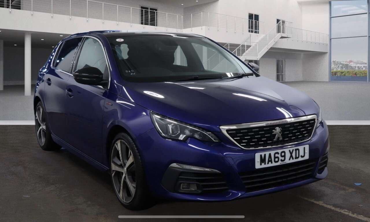 A 2019 PEUGEOT 308 1.2 PureTech GPF GT Line Hatchback 5dr Petrol Manual Euro 6 (s/s) (130 ps) A 2019 PEUGEOT 308 1.2 PureTech GPF GT Line Hatchback 5dr Petrol Manual Euro 6 (s/s) (130 ps)