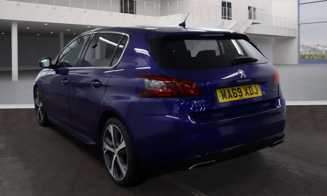 A 2019 PEUGEOT 308 1.2 PureTech GPF GT Line Hatchback 5dr Petrol Manual Euro 6 (s/s) (130 ps) A 2019 PEUGEOT 308 1.2 PureTech GPF GT Line Hatchback 5dr Petrol Manual Euro 6 (s/s) (130 ps)