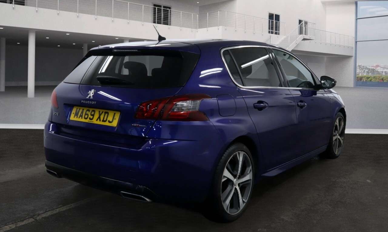 A 2019 PEUGEOT 308 1.2 PureTech GPF GT Line Hatchback 5dr Petrol Manual Euro 6 (s/s) (130 ps) A 2019 PEUGEOT 308 1.2 PureTech GPF GT Line Hatchback 5dr Petrol Manual Euro 6 (s/s) (130 ps)