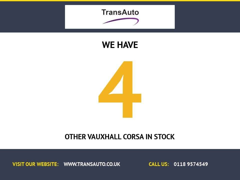 2015 VAUXHALL CORSA 2015 VAUXHALL CORSA