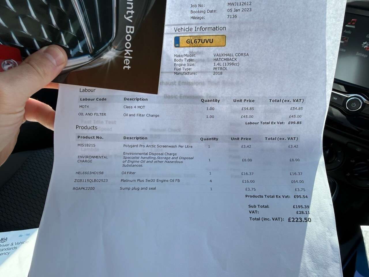 2018 VAUXHALL CORSA 2018 VAUXHALL CORSA
