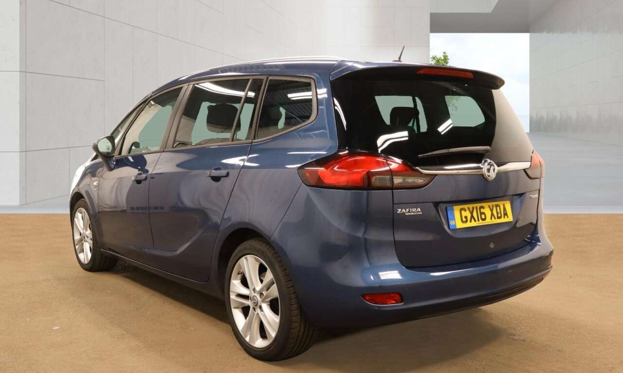 A 2016 VAUXHALL ZAFIRA TOURER 1.4i Turbo SRi MPV 5dr Petrol Auto Euro 6 (140 ps) 7 Seats, Euro 6. A 2016 VAUXHALL ZAFIRA TOURER 1.4i Turbo SRi MPV 5dr Petrol Auto Euro 6 (140 ps) 7 Seats, Euro 6.