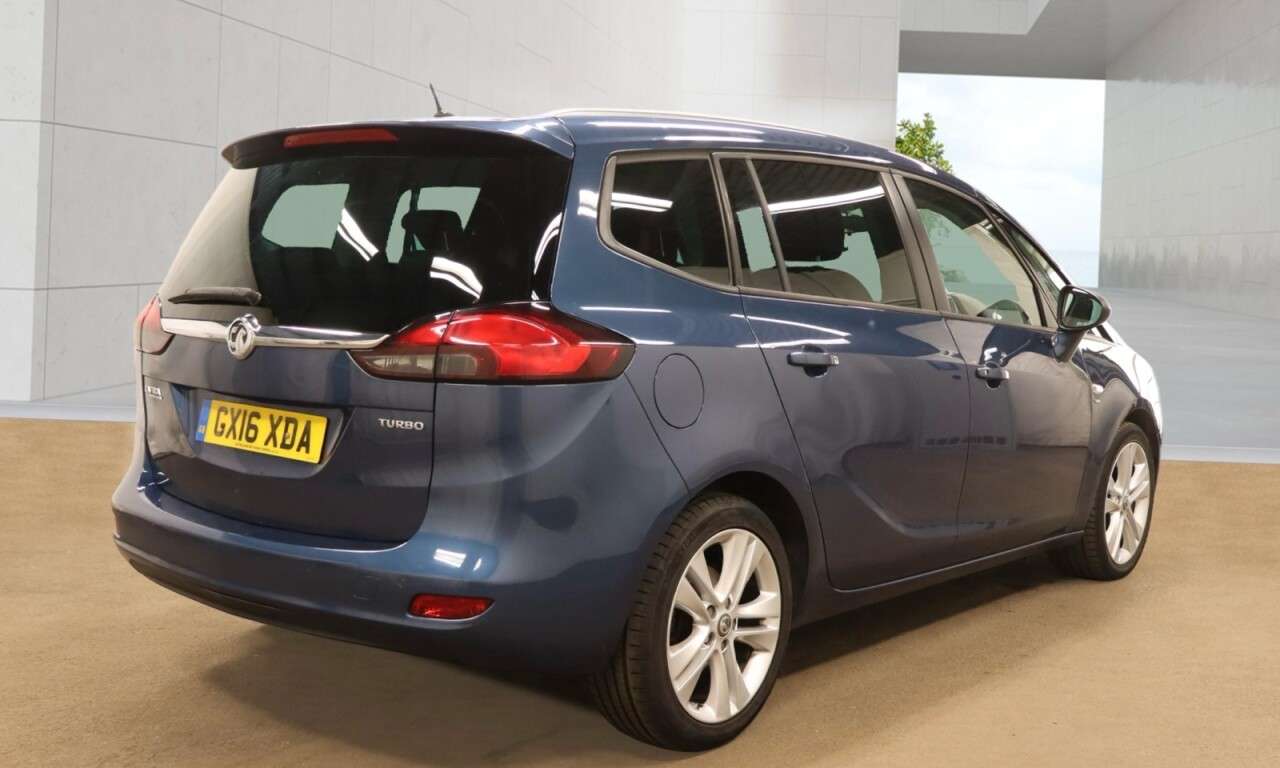 A 2016 VAUXHALL ZAFIRA TOURER 1.4i Turbo SRi MPV 5dr Petrol Auto Euro 6 (140 ps) 7 Seats, Euro 6. A 2016 VAUXHALL ZAFIRA TOURER 1.4i Turbo SRi MPV 5dr Petrol Auto Euro 6 (140 ps) 7 Seats, Euro 6.