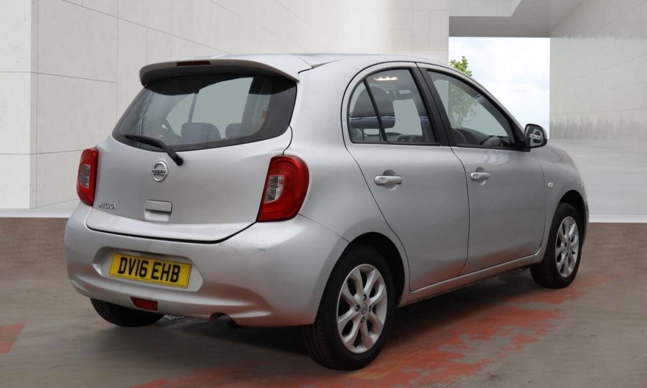 A 2016 NISSAN MICRA 1.2 Acenta Hatchback 5dr Petrol CVT Euro 6 (80 ps) 12 Months MOT + 6 Months A 2016 NISSAN MICRA 1.2 Acenta Hatchback 5dr Petrol CVT Euro 6 (80 ps) 12 Months MOT + 6 Months