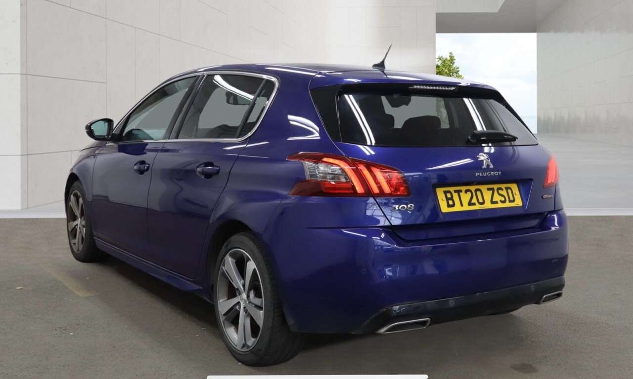 A 2020 PEUGEOT 308 1.2 PureTech GPF GT Line Hatchback 5dr Petrol Manual Euro 6 (s/s) (130 ps) A 2020 PEUGEOT 308 1.2 PureTech GPF GT Line Hatchback 5dr Petrol Manual Euro 6 (s/s) (130 ps)