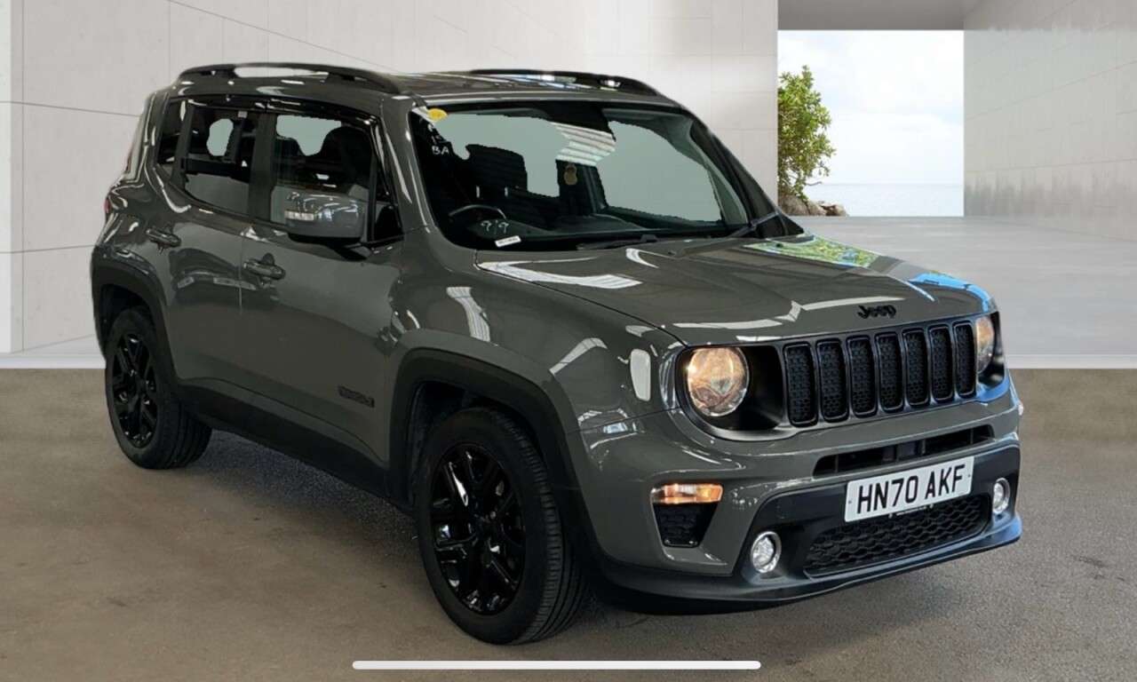 A 2020 JEEP RENEGADE 1.3 GSE T4 Night Eagle SUV 5dr Petrol DDCT Euro 6 (s/s) (150 ps) Navigation A 2020 JEEP RENEGADE 1.3 GSE T4 Night Eagle SUV 5dr Petrol DDCT Euro 6 (s/s) (150 ps) Navigation