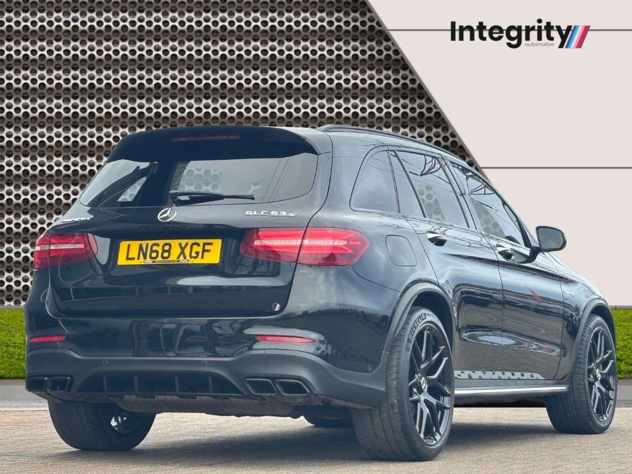 A 2018 MERCEDES-BENZ GLC 4.0 GLC63 V8 BiTurbo AMG S (Premium) SUV 5dr Petrol SpdS MCT 4MATIC+ Euro 6 A 2018 MERCEDES-BENZ GLC 4.0 GLC63 V8 BiTurbo AMG S (Premium) SUV 5dr Petrol SpdS MCT 4MATIC+ Euro 6