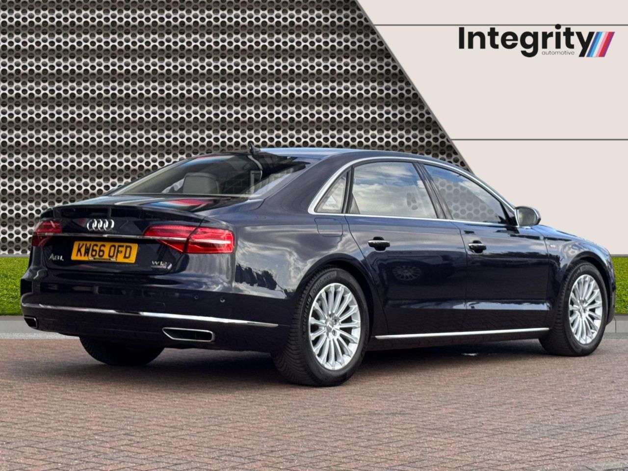 A 2017 AUDI A8 6.3 W12 Saloon 4dr Petrol Tiptronic quattro Euro 6 (s/s) LWB (500 ps) Pan R A 2017 AUDI A8 6.3 W12 Saloon 4dr Petrol Tiptronic quattro Euro 6 (s/s) LWB (500 ps) Pan R