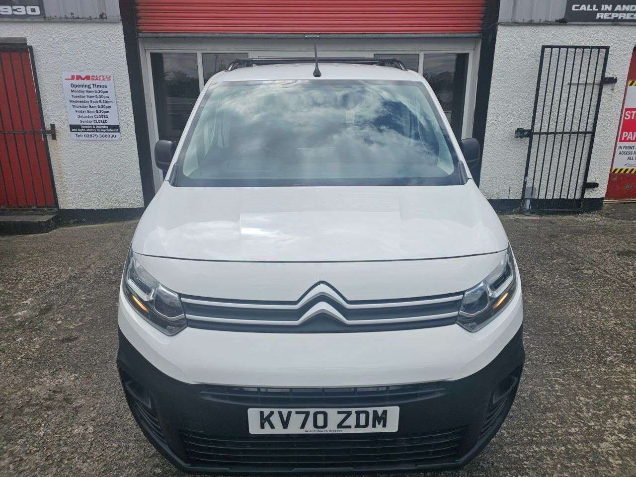 A 2020 CITROEN BERLINGO 1.5 BlueHDi *** NO VAT *** 1000 Enterprise M Panel Van 5dr Diesel Manual SW A 2020 CITROEN BERLINGO 1.5 BlueHDi *** NO VAT *** 1000 Enterprise M Panel Van 5dr Diesel Manual SW