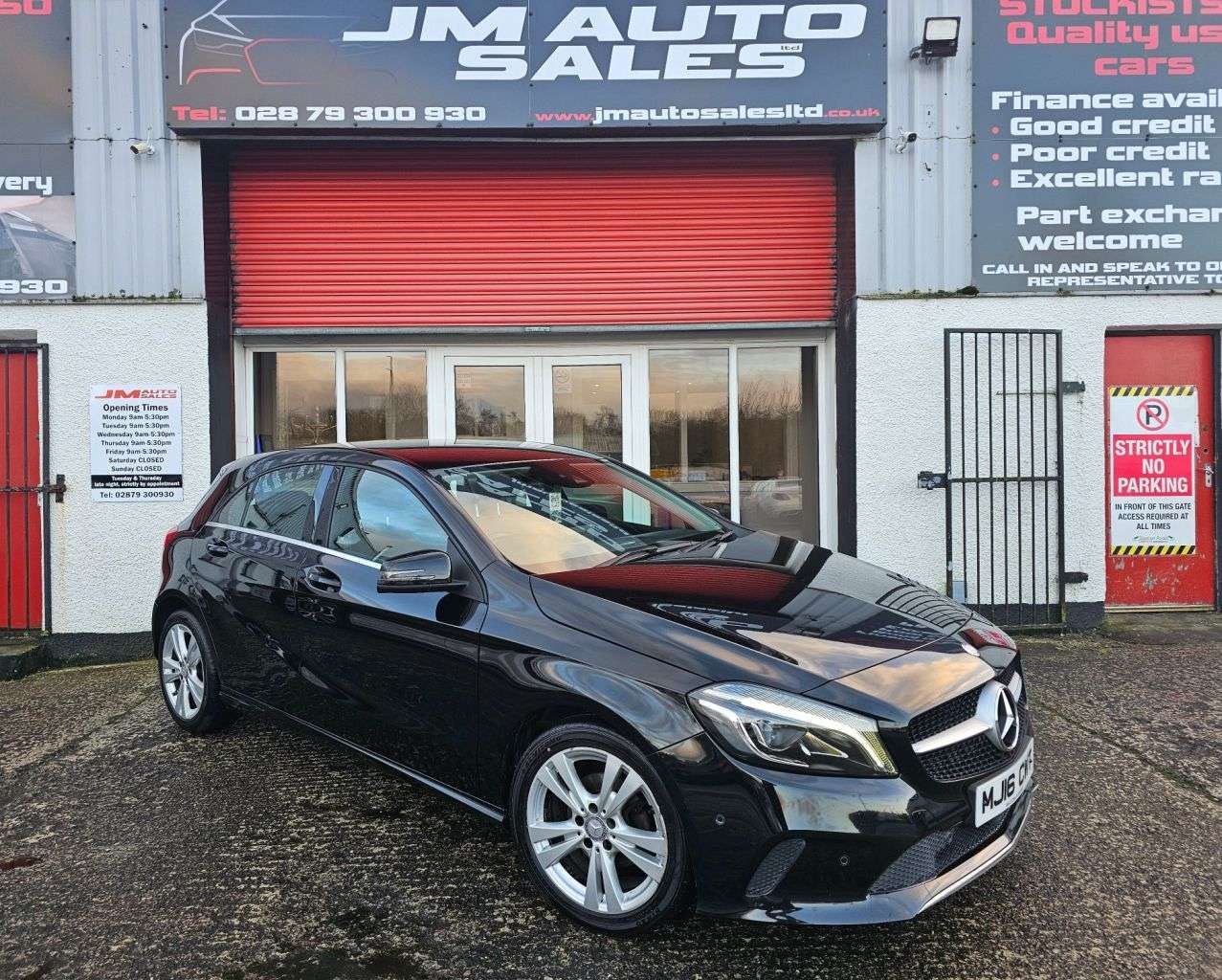 A 2016 MERCEDES-BENZ A-CLASS 1.5 A180d Sport (Premium) Hatchback 5dr Diesel 7G-DCT Euro 6 (s/s) (109 ps) A 2016 MERCEDES-BENZ A-CLASS 1.5 A180d Sport (Premium) Hatchback 5dr Diesel 7G-DCT Euro 6 (s/s) (109 ps)