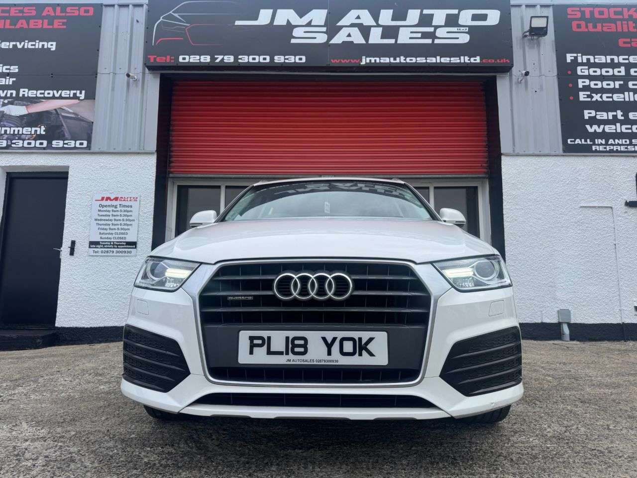 A 2018 AUDI Q3 2.0 TDI Sport SUV 5dr Diesel Manual quattro Euro 6 (s/s) (150 ps) A 2018 AUDI Q3 2.0 TDI Sport SUV 5dr Diesel Manual quattro Euro 6 (s/s) (150 ps)