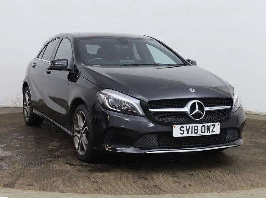 A 2018 MERCEDES-BENZ A-CLASS 1.5 A180d Sport Edition Hatchback 5dr Diesel Manual Euro 6 (s/s) (109 ps) A 2018 MERCEDES-BENZ A-CLASS 1.5 A180d Sport Edition Hatchback 5dr Diesel Manual Euro 6 (s/s) (109 ps)